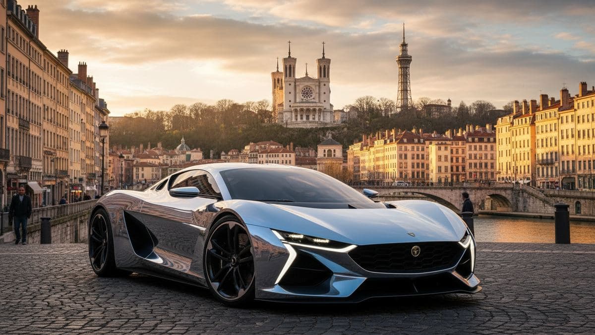 Luxe auto huren in Lyon