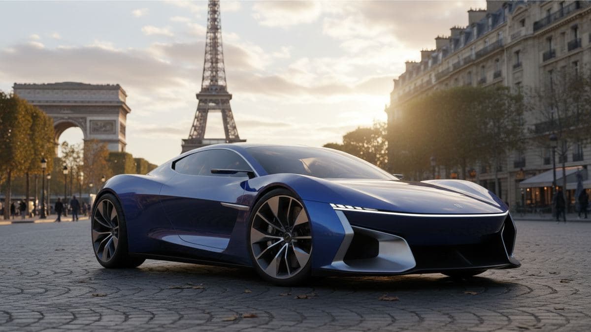 Luxe auto huren in Parijs