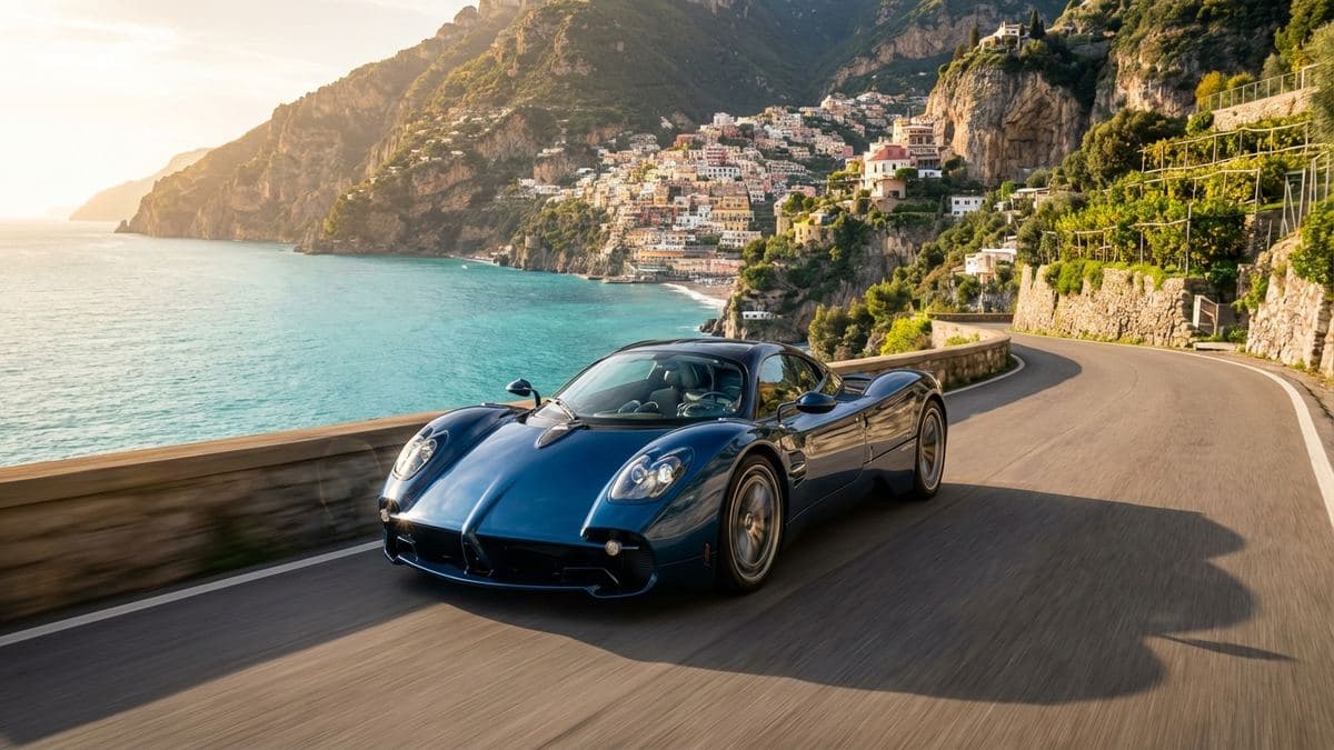 Luxe auto huren in Italië
