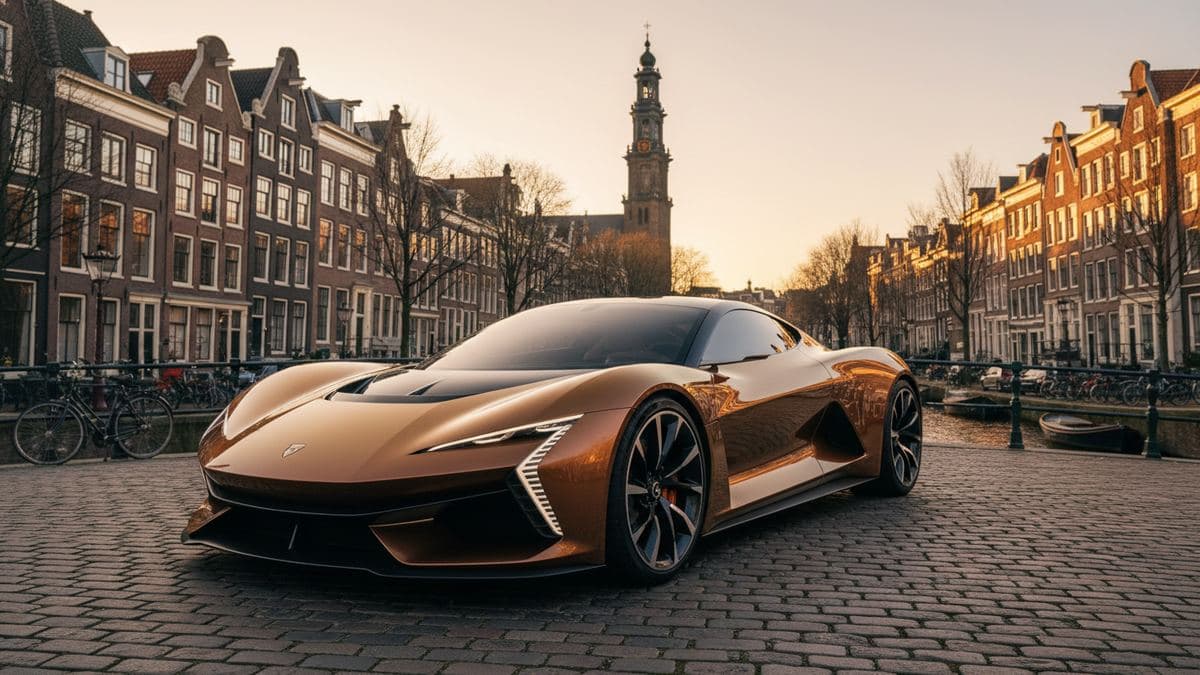 Luxe auto huren in Amsterdam