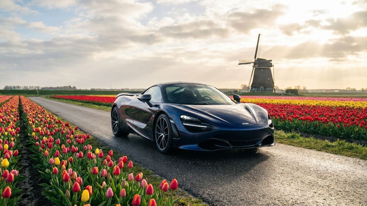 Luxe auto huren in Nederland
