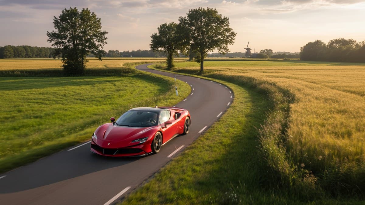De 7 Mooiste Routes voor een Supercar in Nederland