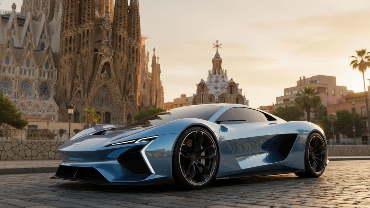Luxe auto huren in Barcelona