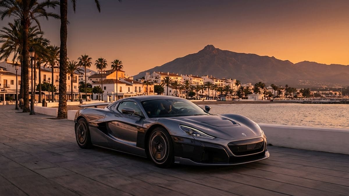 Luxe auto huren in Spanje