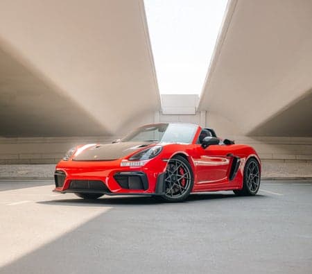 Porsche 718 GT4 RS Spyder Weissach 2024