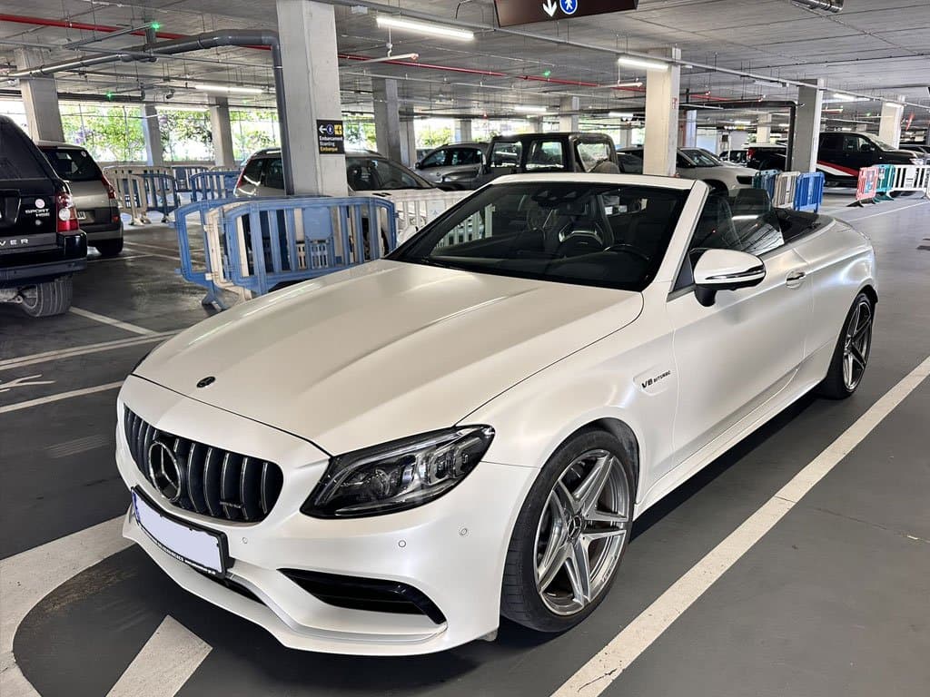 Mercedes C63 AMG Cabrio