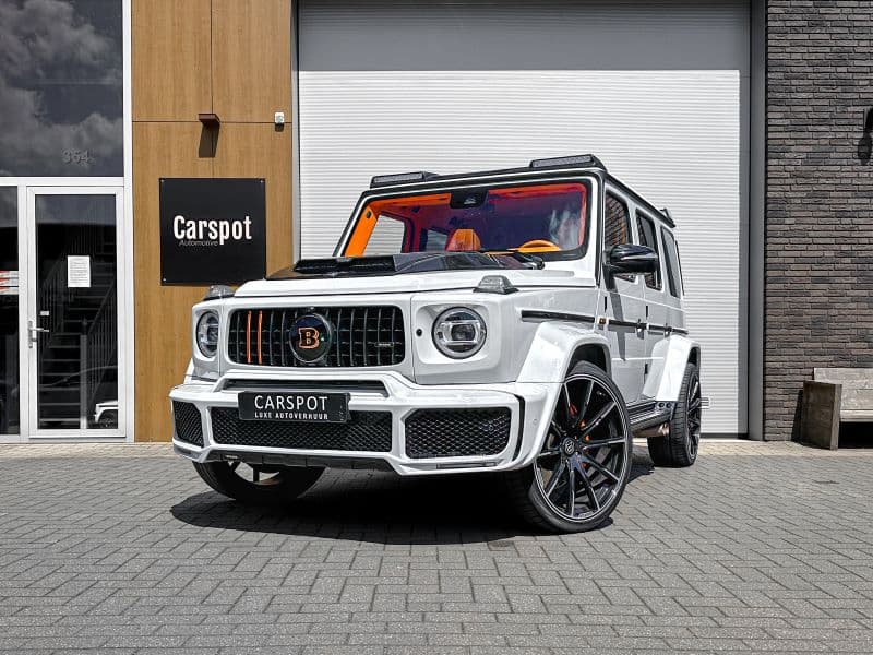 Mercedes G800 Brabus - Oranje huren in Lyon